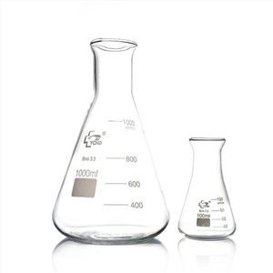 硼硅酸盐实验室玻璃器皿150毫升锥形烧瓶